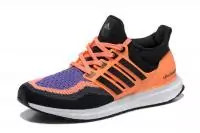 adidas ultra boost 2016 femmes collective noir orange